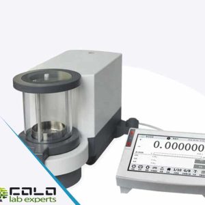 alt="Micro balance, 1 µg readability, draft shield – COLO.Science"