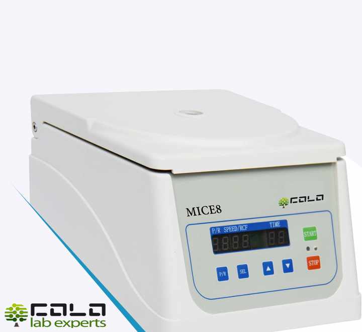 Mini centrifuge MICE8 — 4000 rpm, 8×15/20 mL, COLO.Science
