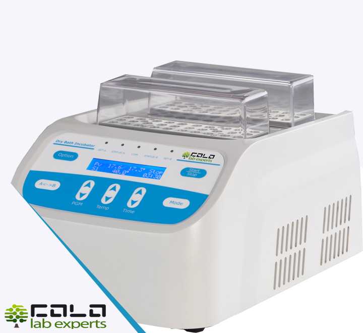 ALEMADR-MI Dual Dry Block Incubator