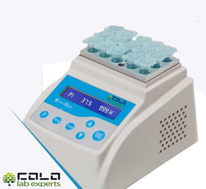 alt="Dry Bath Inkubator für Laboranwendungen – COLO Lab"