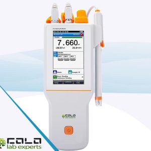 Portable pH meter with 3 in 1 electrode Automatic temperature compensation Colo.Science