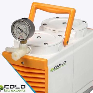 Laboratory Dual Head Vacuum Pum - Teflon