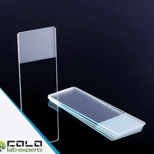 MCS05 Microscope Slides ground edges, frosted end pack 50/1