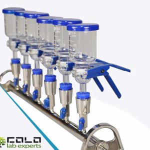 MANIVAC6G Glass Vacuum Membrane Filtration Manifold