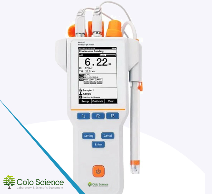 COLO Portable pH meter with 3 in 1 electrode ATC