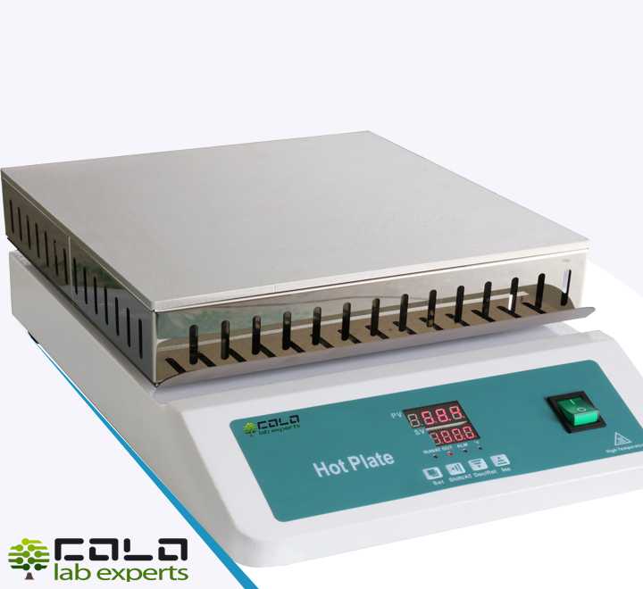 50~350 Celsius 600w Microcomputer Electric Hot Plate Laboratory
