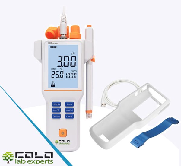 PORTpH50 Portable pH/Temp. mV Meter 3 in 1 electrode